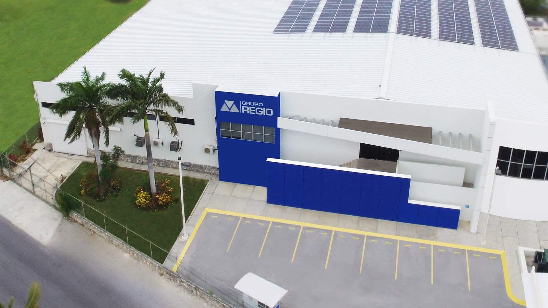 Caso de éxito Grupo Regio Vista aerea de Grupo Regio