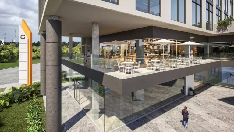 Área de comida de Corner Center